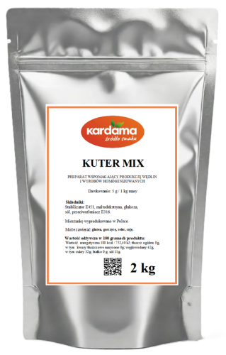 Kuter mix 2 kg solanka do kiełbas wędlin doypack struna Kardama