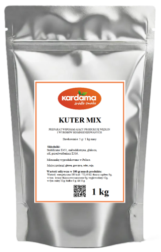 Kuter mix 1 kg solanka do kiełbas wędlin doypack struna Kardama